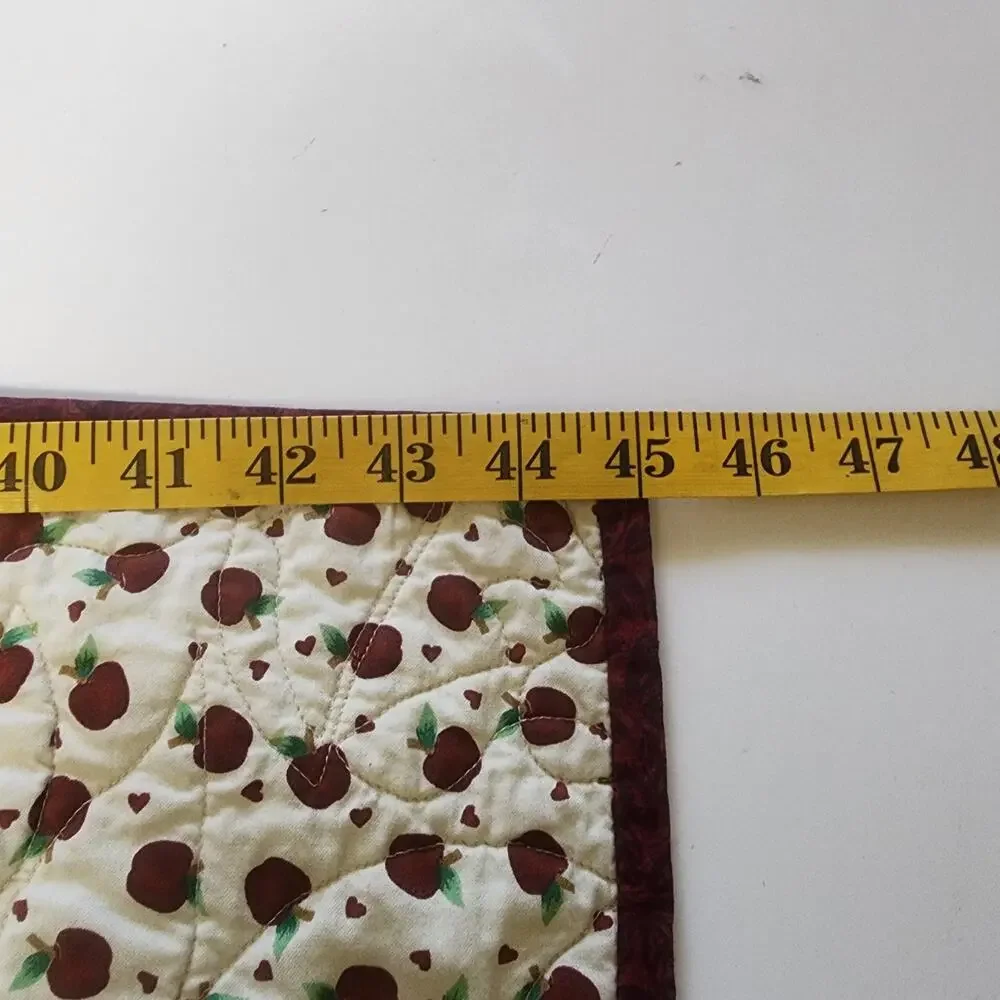Carpenter Star Apple Lap Quilt 44